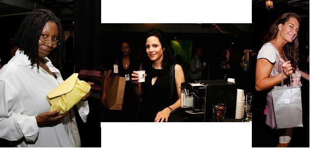 62nd Tony Awards Gift Lounge, Brooke Shields, Whoopi Goldberg, Mary Louise Parker